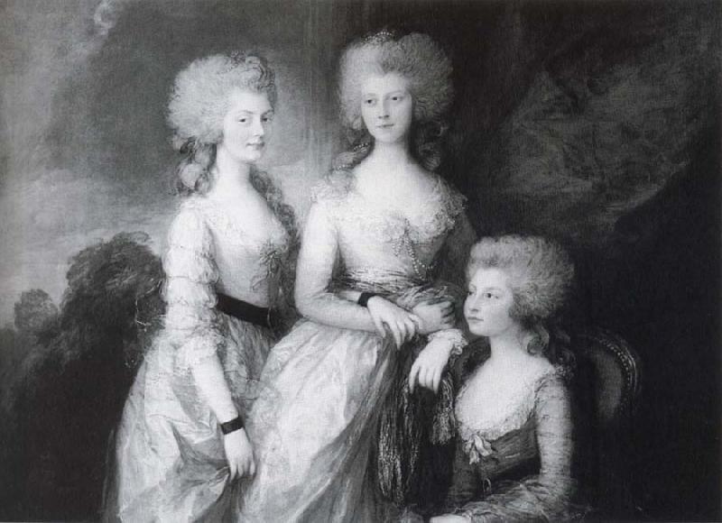 Thomas Gainsborough The three Eldest Princesses Germany oil painting art